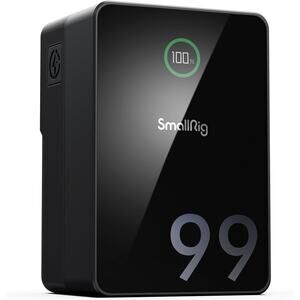 SMALLRIG V Mount Battery, 99Wh / 6800mAh V Mount Battery with 100W Output